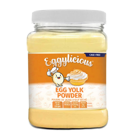 Eggylicious Cage-Free Egg Yolk Powder 11 oz (312 gm)