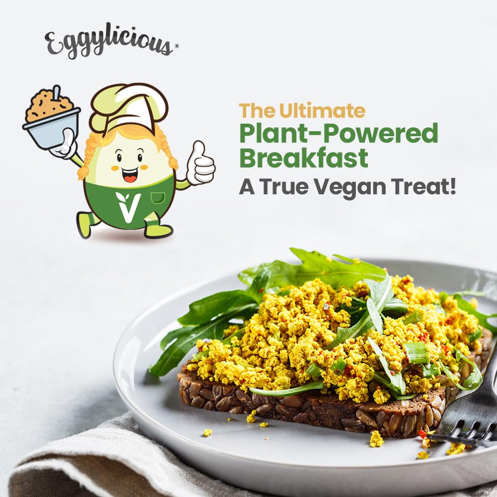 Eggylicious Vegan Scrambled Egg Replacer 1 lbs 8 oz (680 gm)