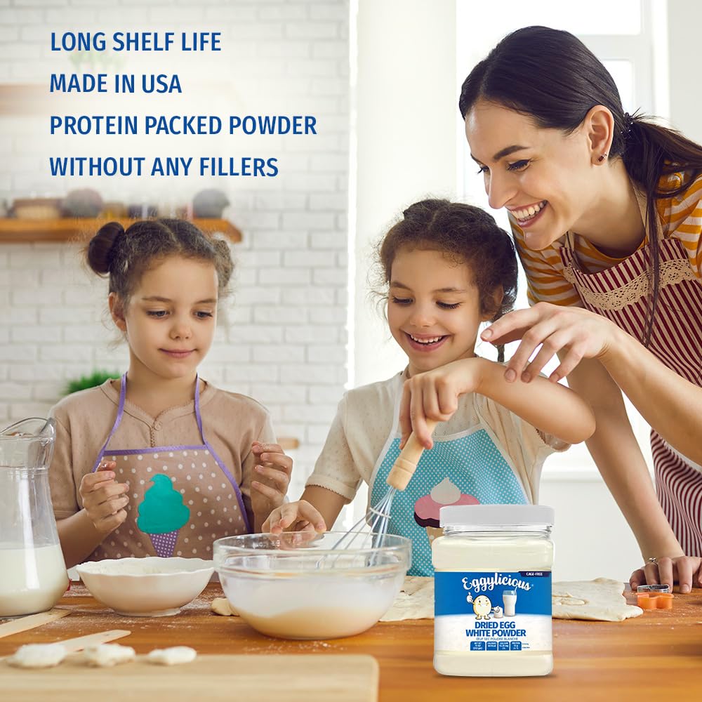 Eggylicious Cage-Free Egg White Powder 11 oz (312 g)