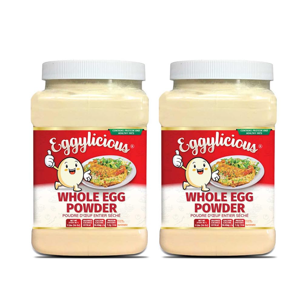 Eggylicious Whole Egg Powder - 1 lbs (16 oz)