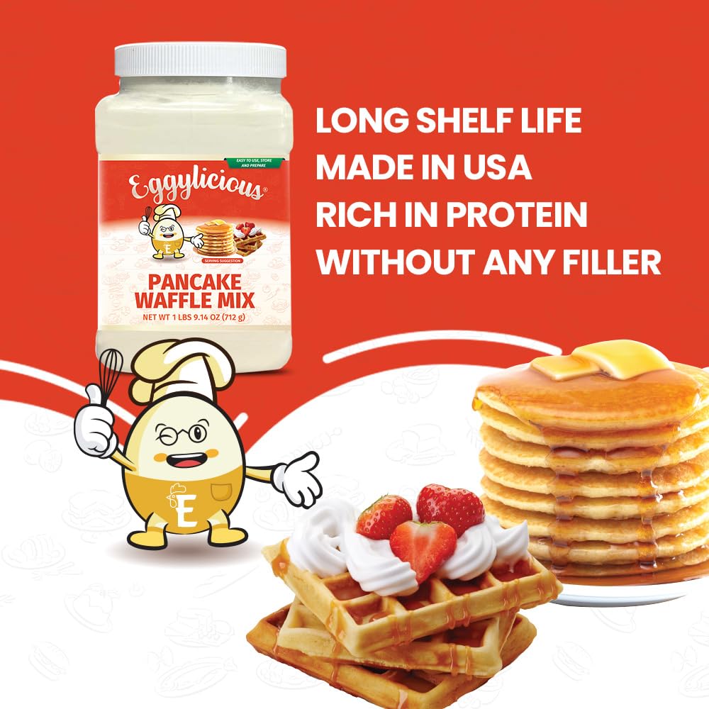 Eggylicious Pancake / Waffle Mix -  – 1.57 lbs