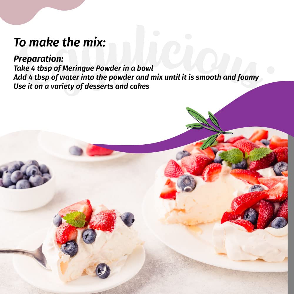 Eggylicious Meringue Powder - 1 lb (16 oz)