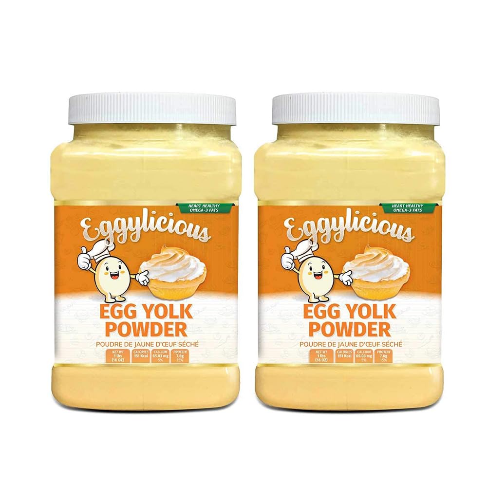 Eggylicious Egg Yolk Powder - 1 lbs (16 oz)