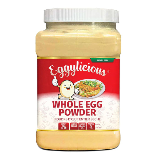Eggylicious Whole Egg Powder - 1 lbs (16 oz)