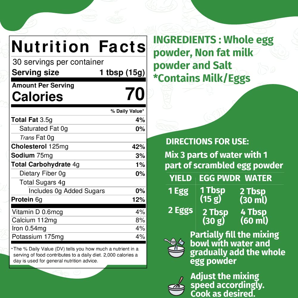 Eggylicious Egg Scramble Mix - 1 lb (16 oz)