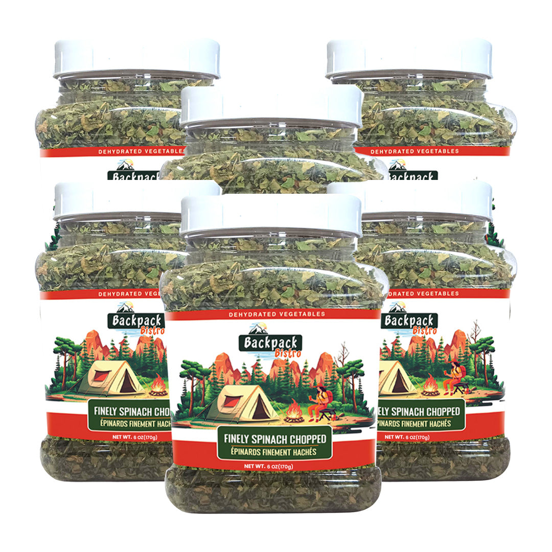Backpack Bistro Dehydrated Finely Chopped Spinach 5.99 oz (170 g)
