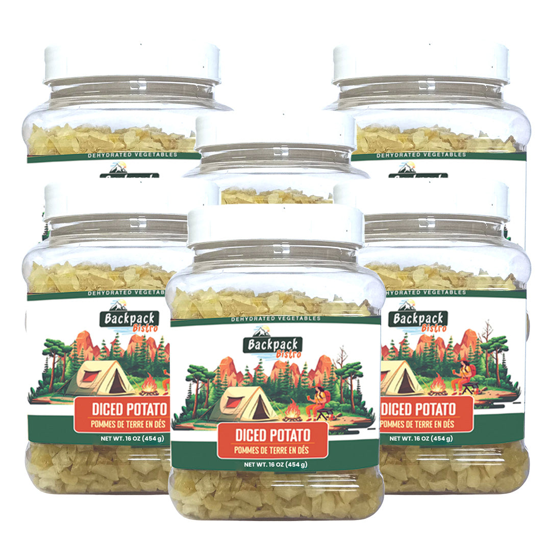 Backpack Bistro Dehydrated Diced Potatoes 16 oz (454 g)